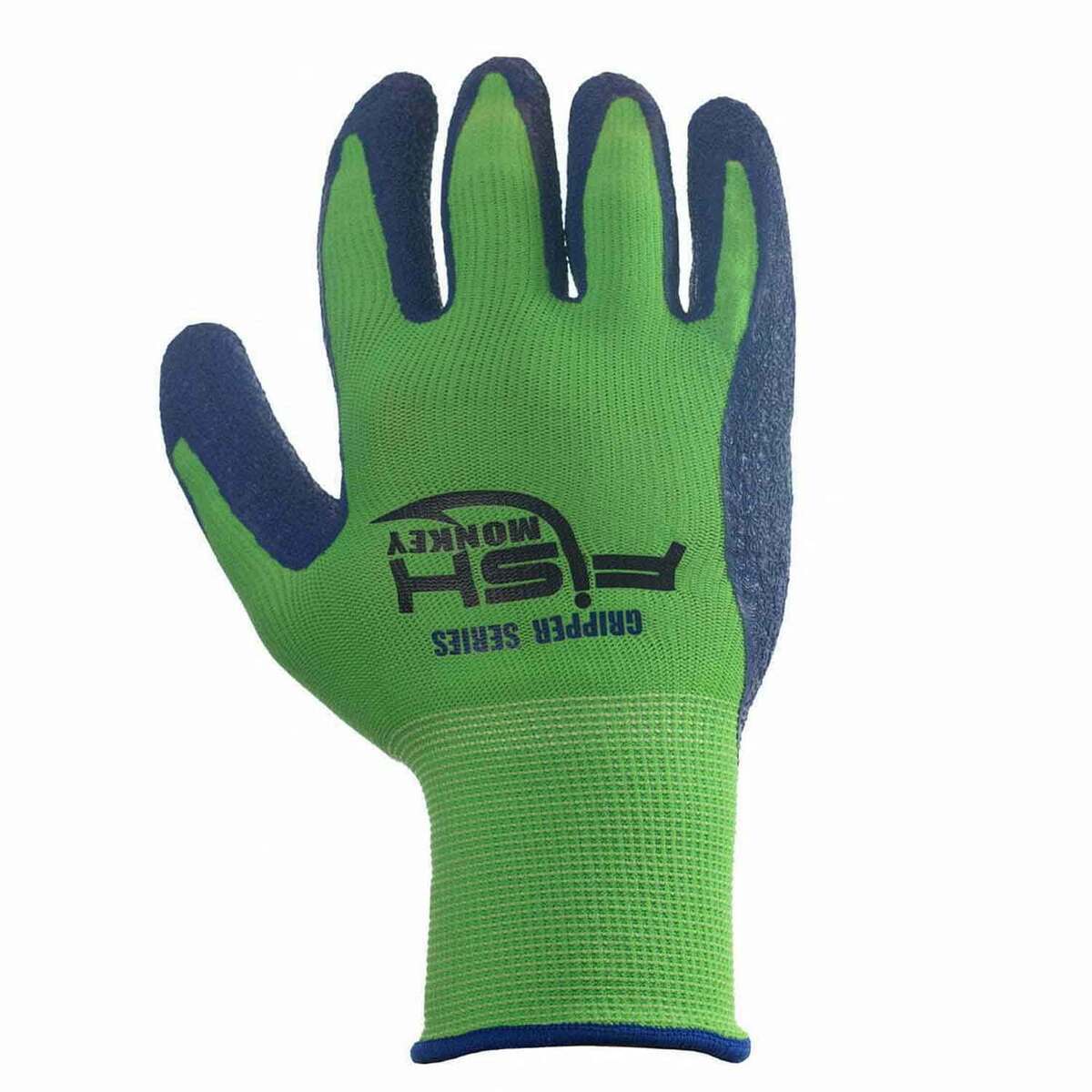 Fish Monkey All Purpose Gripper Glove - Green/Royal Blue - L/XL - Green/Royal Blue L/XL Fish Monkey All Purpose Gripper Glove - Green/Royal Blue - L/XL - Green/Royal Blue L/XL