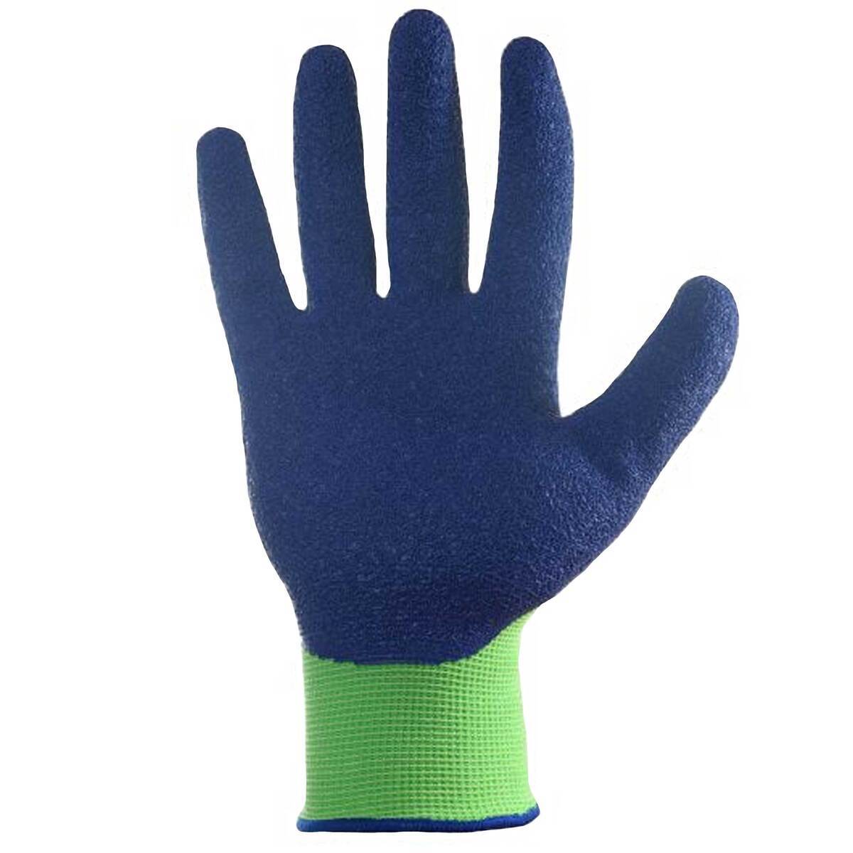 Fish Monkey Men's All Purpose Gripper Fishing Gloves - Neon Green/Royal Blue - L/XL - Neon Green/Royal Blue L/XL Fish Monkey Men's All Purpose Gripper Fishing Gloves - Neon Green/Royal Blue - L/XL - Neon Green/Royal Blue L/XL