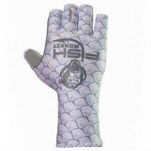 Fish Monkey Men's Half Finger Guide Fishing Fingerless Gloves Fish Monkey Men's Half Finger Guide Fishing Fingerless Gloves
