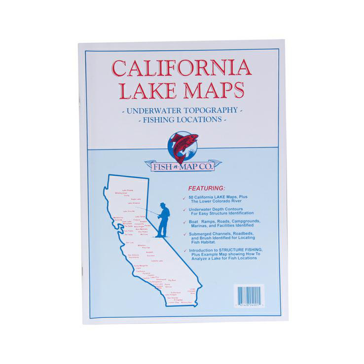Fish N Map California Lake Map Atlas Fish N Map California Lake Map Atlas