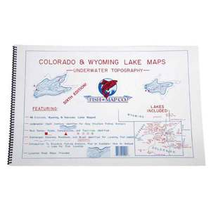 Fish N Map Colorado, Wyoming Lake Atlas