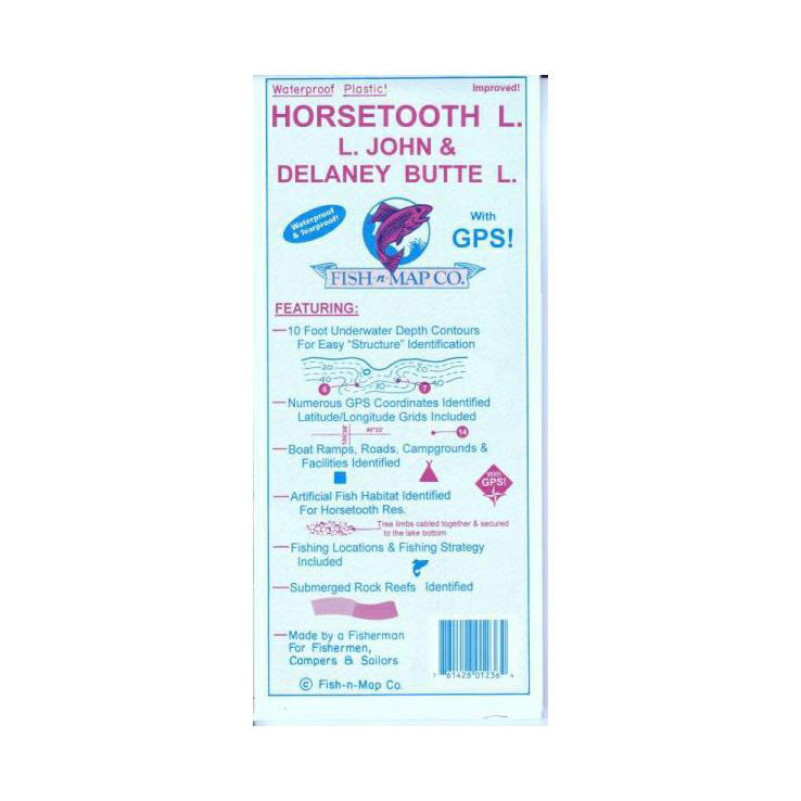Fish N Map Horsetooth, L.John, Dlaney; CO Fish N Map Horsetooth, L.John, Dlaney; CO