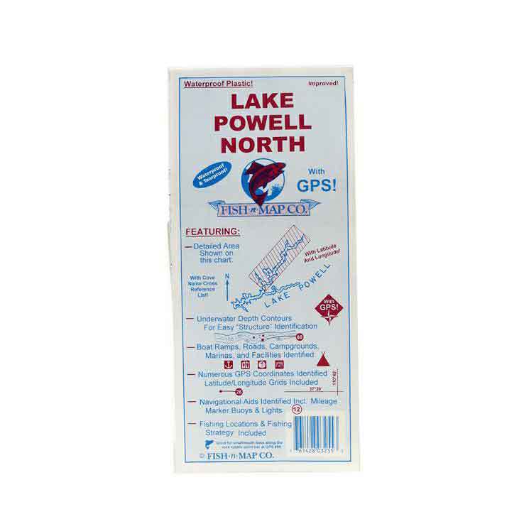 Fish N Map Lake Powell North; UT Fish N Map Lake Powell North; UT