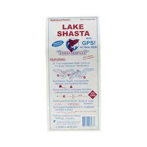 Fish N Map Lake Shasta;CA