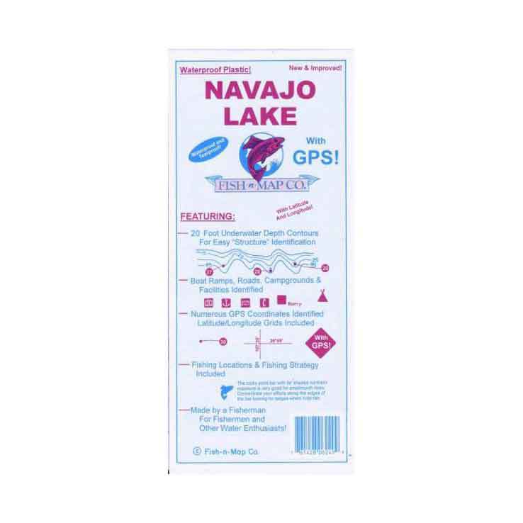 Fish N Map Navajo Lake; CO Fish N Map Navajo Lake; CO