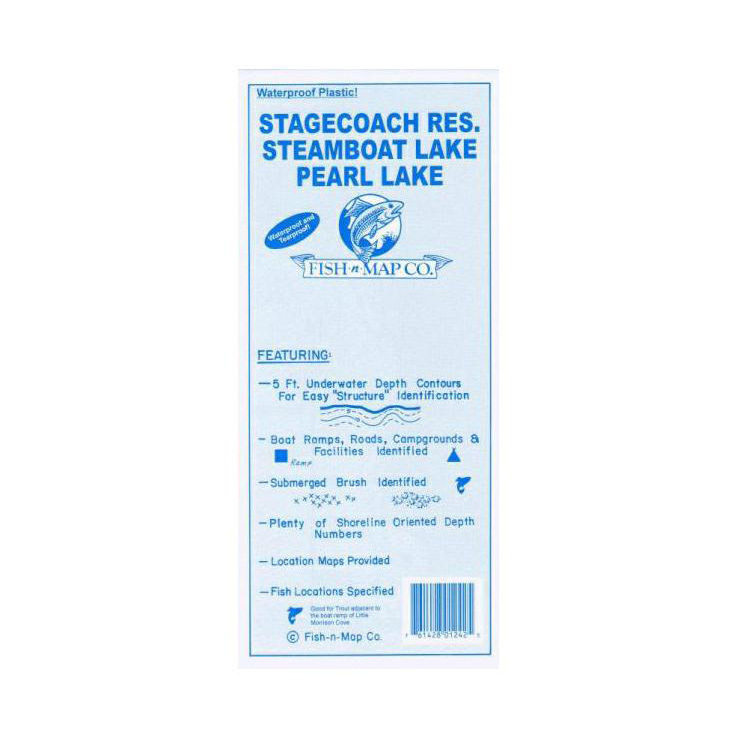 Fish N Map Stagecoach/Steamboat/Pearl; CO Fish N Map Stagecoach/Steamboat/Pearl; CO