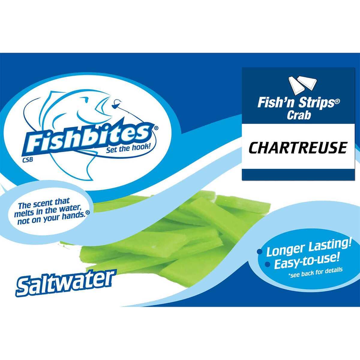 Fishbites Fish'n Strips Crab Soft Bait Fishbites Fish'n Strips Crab Soft Bait
