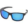 Fisherman Eyewear Buoy Polarized Sunglasses - Shiny Black/Blue - Adult