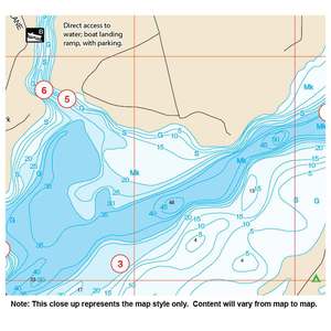 Fishing Hot Spots Bald Eagle Lake Fishing Map