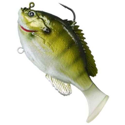 Fishlab Bio-Gill Rigged Swimbait – Light Bluegill