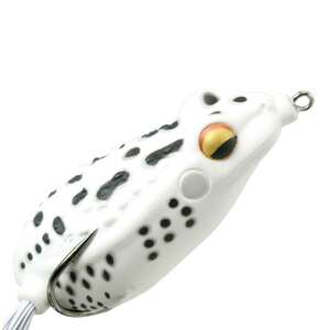 Fishlab Rattle Toad - White Frog, 2-1/4in