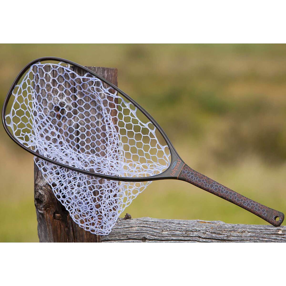 Hand Propelled Net Fishpond Nomad Emerger Hand Net-Brown Trout, 32in | Sportsman's Warehouse