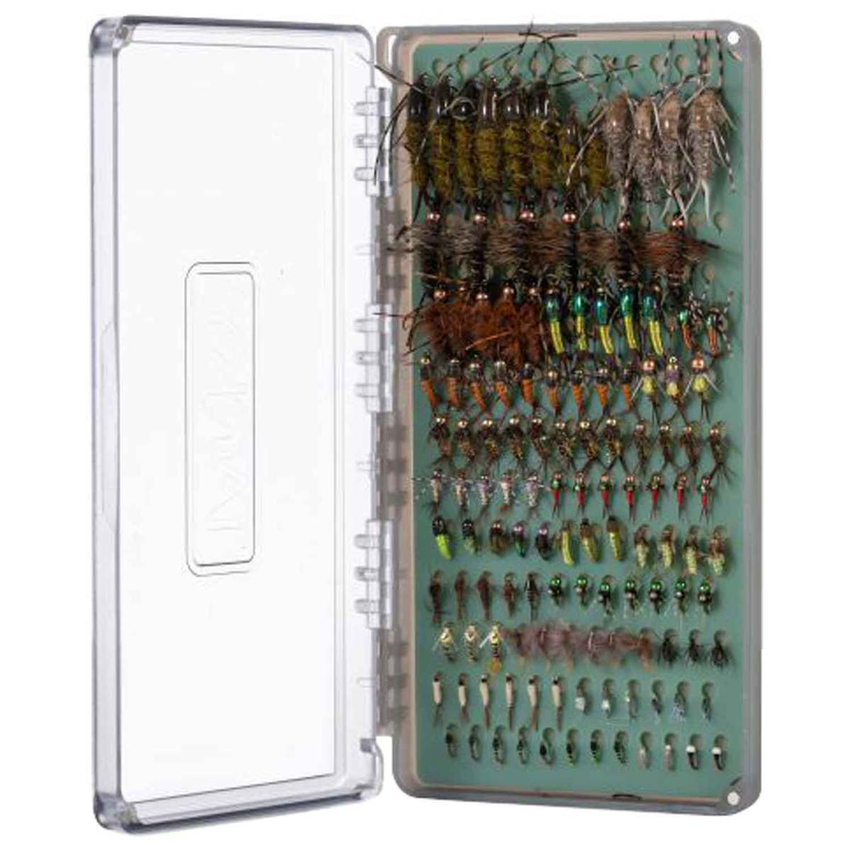 Fishpond Tacky Original Fly Box- Clear, Standard Size - Clear Standard Fishpond Tacky Original Fly Box- Clear, Standard Size - Clear Standard
