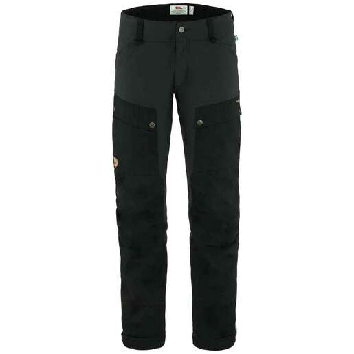Fjallraven Men's Keb Trekking Trousers - Black/Stone Grey 58 Regular