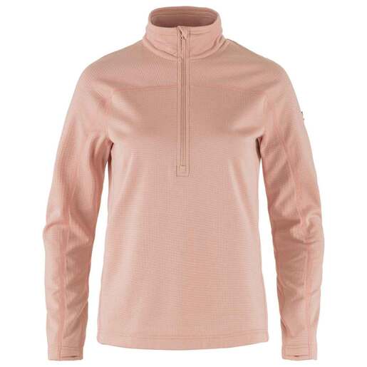 Fjallraven Women's Abisko Lite Half Zip Fleece Jacket - Indigo Blue L