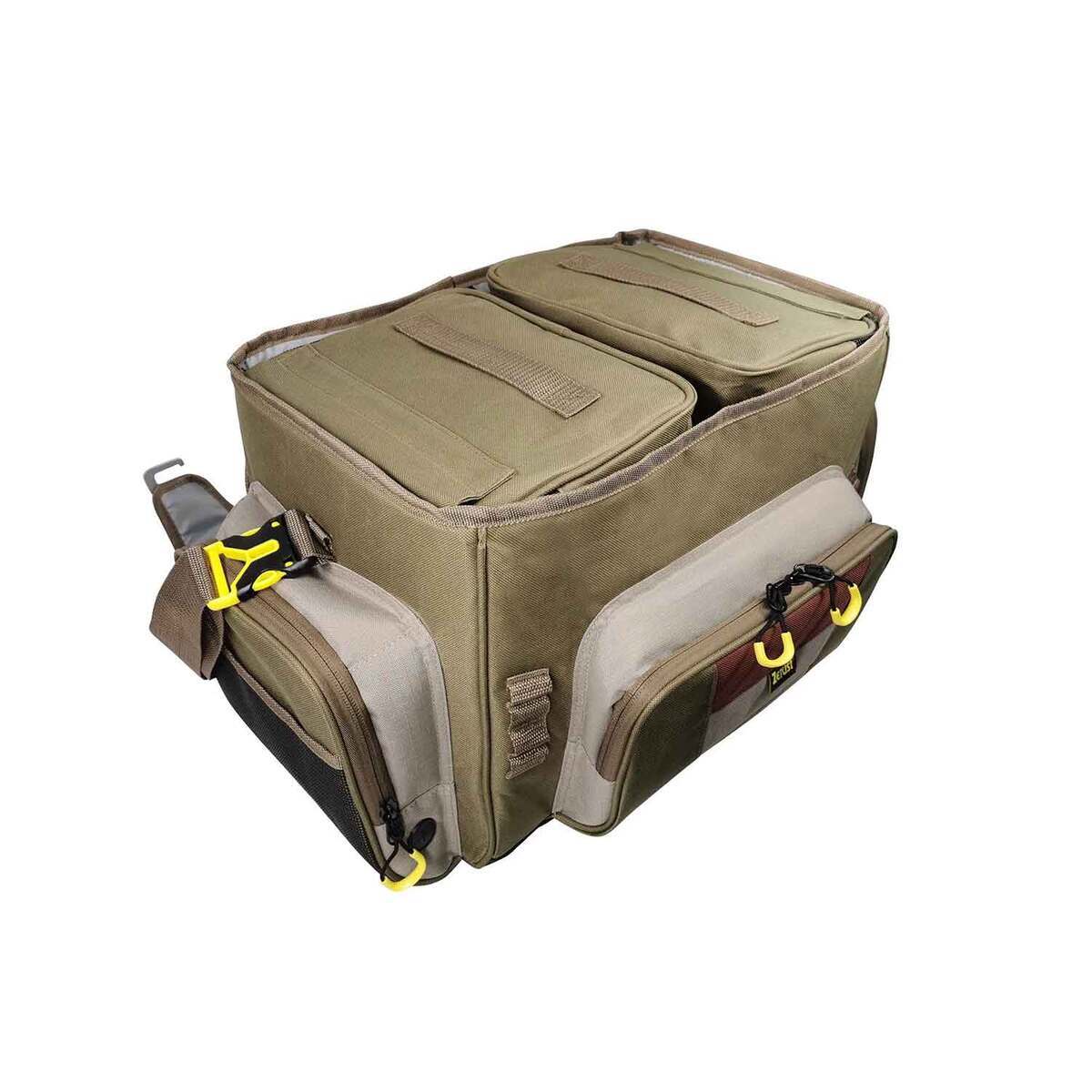 Flambeau Heritage Soft Tackle Bag - Brown/Beige/Red, Size 4007 - Brown/Beige/Red 4007 Flambeau Heritage Soft Tackle Bag - Brown/Beige/Red, Size 4007 - Brown/Beige/Red 4007