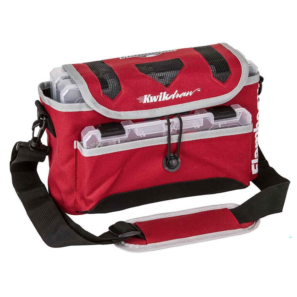 Flambeau KwikDraw Soft Tackle Bag - Red, Size 4001