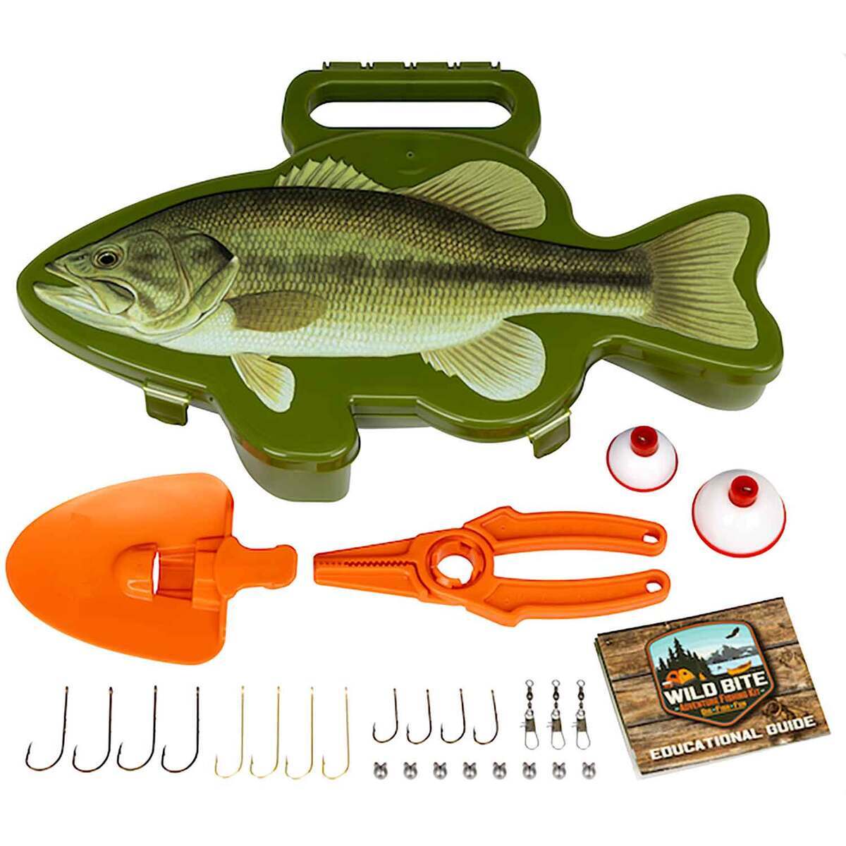 Flambeau Outdoors Wild Bite Fishing Tackle Box Kit