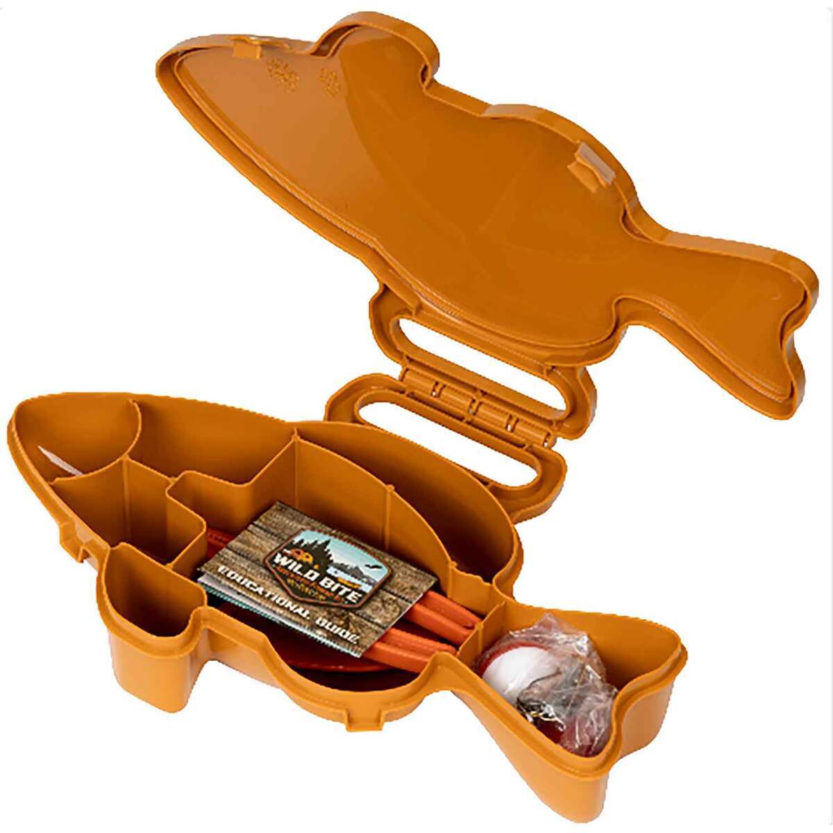 Inmate Fish Kit Flambeau Wide Bite Adventure Trout Fishing Kit Youth Tackle Box ...