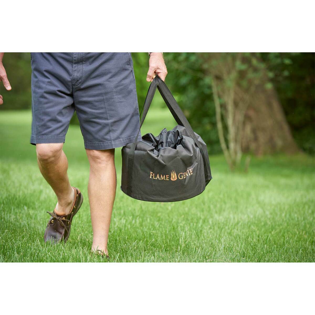 Flame Genie 16 Inch Canvas Tote Flame Genie 16 Inch Canvas Tote