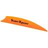Flex Fletch Silent Knight 3in Blaze Orange Vanes - 36 Pack - Blaze Orange