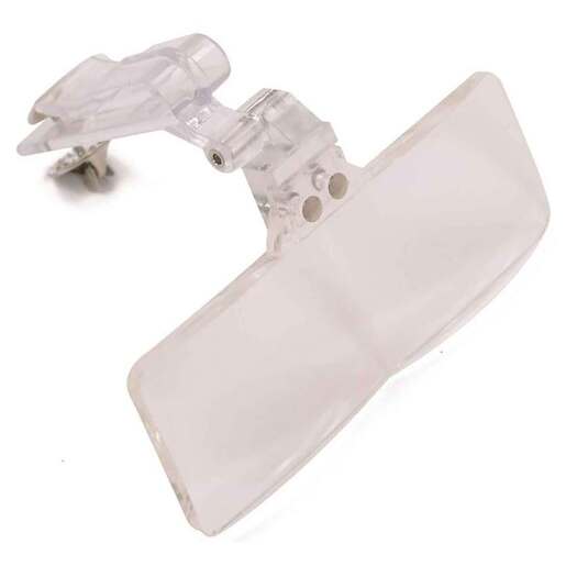 Flip-Focal Clip-On Magnifier Fly Tying Tool - Clear - Flip-Focal