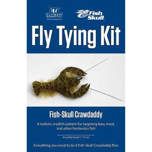 Flymen Fishing Co Fish-Skull Crawdaddy Tying Kit