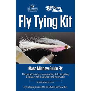 Flymen Fishing Co Fish-Skull Glass Minnow Guide Tying Kit
