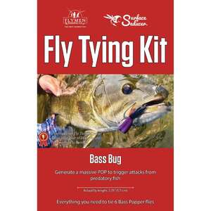 Flymen Fishing Co Surface Seducer Bass Bug Tying Kit
