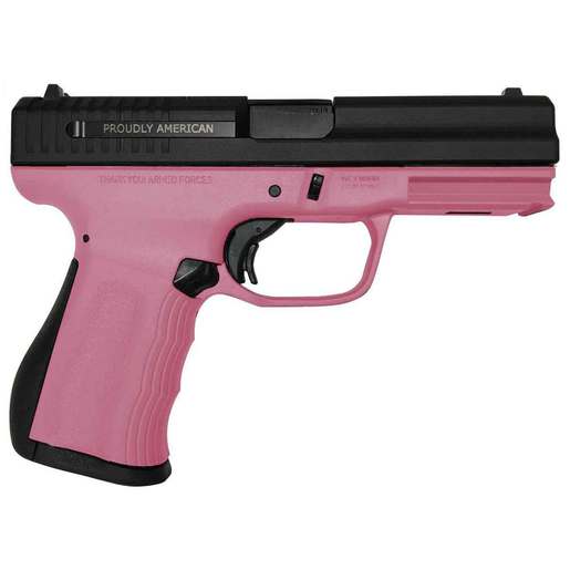 FMK Firearms 9C1 G2 9mm Luger 4in Black/Pink Pistol - 10+1 Rounds - California Compliant - Fmk