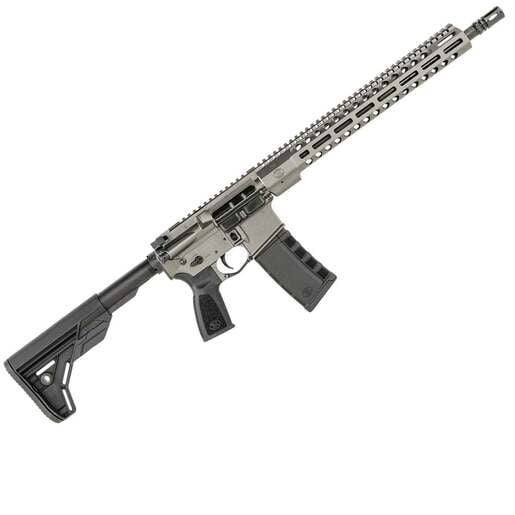 FN 15 5.56mm NATO 16in Gray Anodized Semi Automatic Modern Sporting Rifle - 30+1 Rounds - Gray image