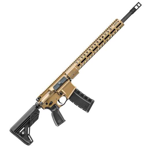 FN 15 DMR3 5.56mm NATO 18in FDE Cerakote Semi Automatic Modern Sporting Rifle - 30+1 Rounds - Flat Dark Earth image