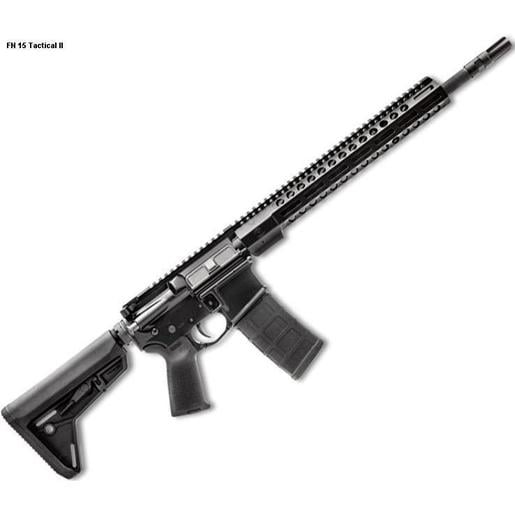 FN 15 Tactical II 5.56mm NATO 16in Black Anodized Semi Automatic Modern Sporting Rifle - 30+1 Rounds - Black image