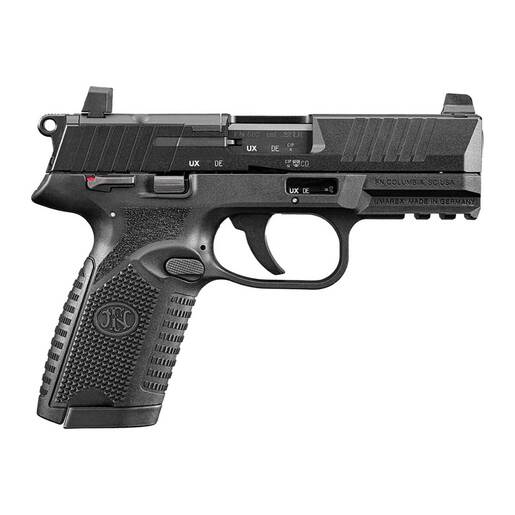 FN 502 22 Long Rifle 4in Black Cerakote Pistol - 10+1 Rounds - Black