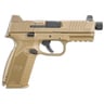 FN 509 9mm Luger 4.5in FDE Handgun - 17+1 Rounds - Tan