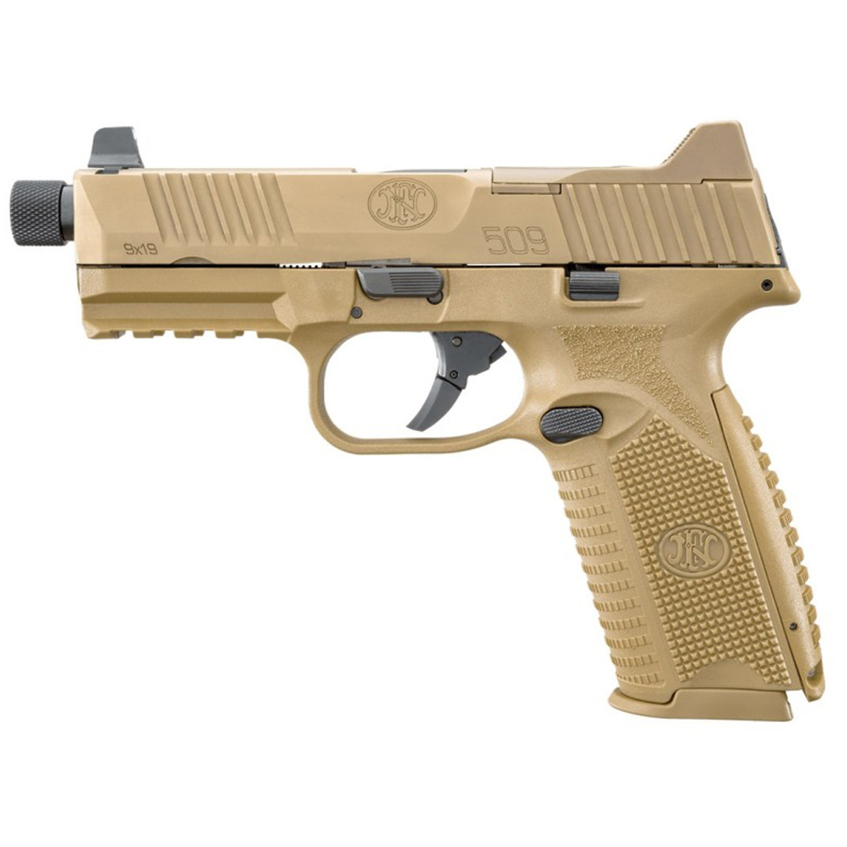 FN 509 9mm Luger 4.5in FDE Handgun - 17+1 Rounds - Flat Dark Earth FN 509 9mm Luger 4.5in FDE Handgun - 17+1 Rounds - Flat Dark Earth