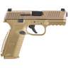FN 509 9mm Luger 4in FDE Pistol - 10+1 Rounds - Tan