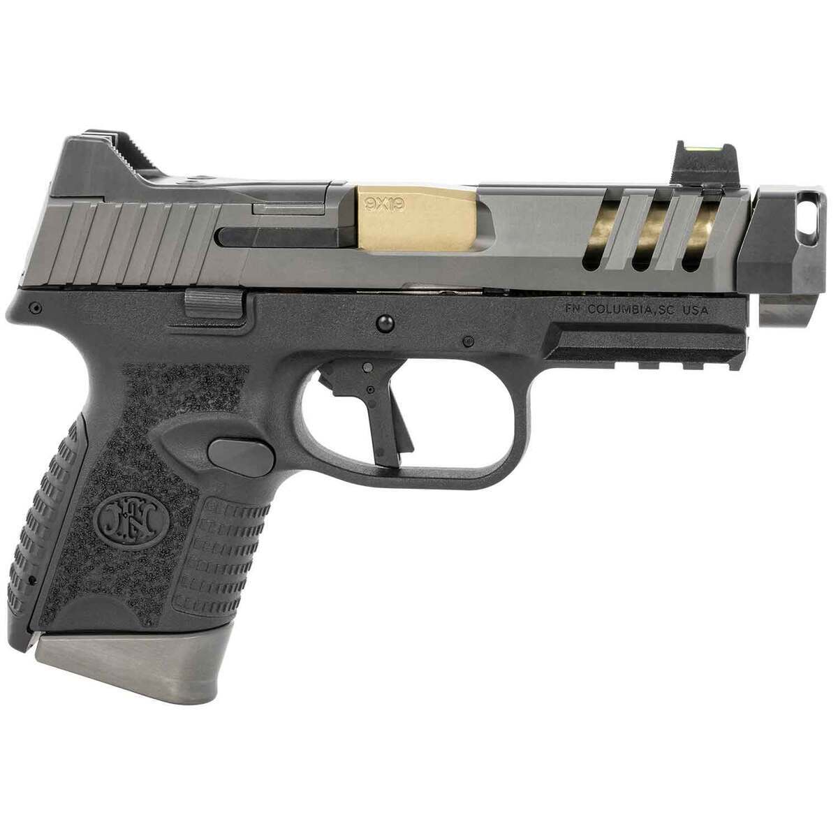 FN 509 CC Edge 9mm Luger 4.2in Graphite Pistol - 10+1 Rounds - Gray FN 509 CC Edge 9mm Luger 4.2in Graphite Pistol - 10+1 Rounds - Gray
