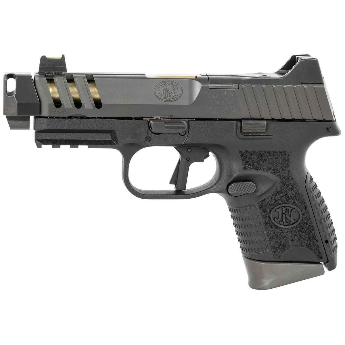 FN 509 CC Edge 9mm Luger 4.2in Graphite Pistol - 10+1 Rounds - Gray FN 509 CC Edge 9mm Luger 4.2in Graphite Pistol - 10+1 Rounds - Gray