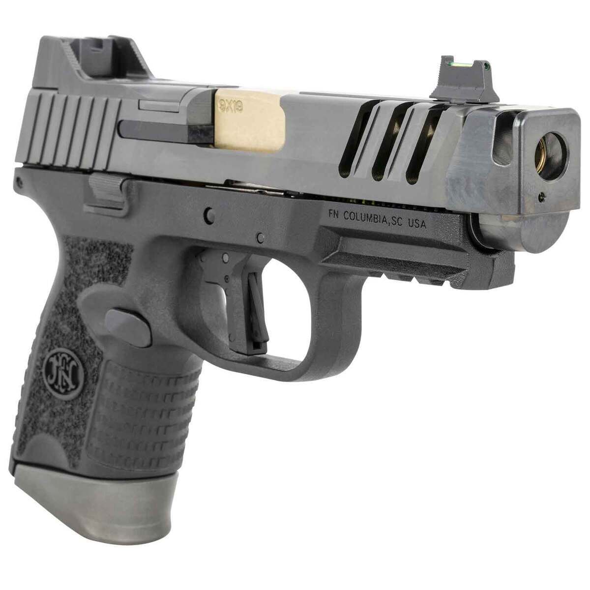FN 509 CC Edge 9mm Luger 4.2in Graphite Pistol - 10+1 Rounds - Gray FN 509 CC Edge 9mm Luger 4.2in Graphite Pistol - 10+1 Rounds - Gray