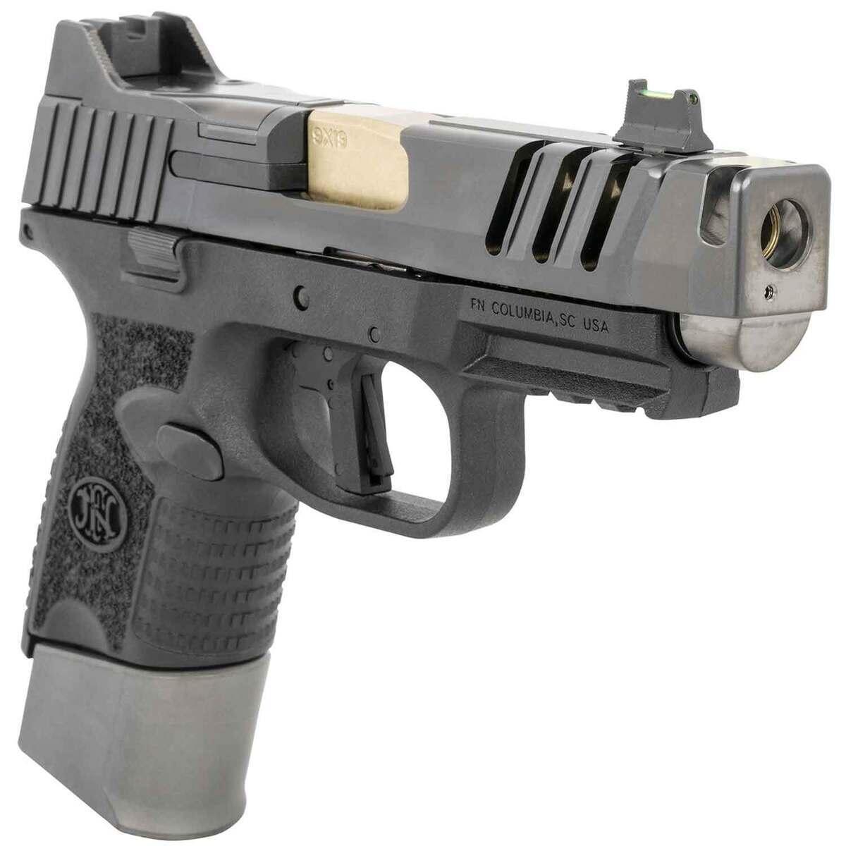 FN 509 CC Edge 9mm Luger 4.2in Graphite Pistol - 15+1 Rounds - Gray FN 509 CC Edge 9mm Luger 4.2in Graphite Pistol - 15+1 Rounds - Gray