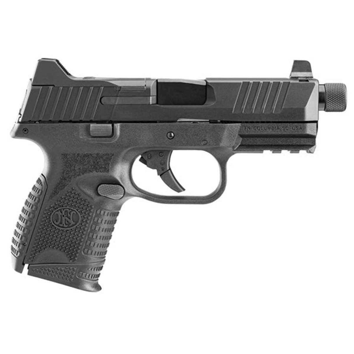509 Cc Compact FN 509 Compact Tactical 9mm Luger 4.32in Black Pistol - 10+1 Rounds ...