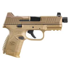 FN 509 Compact Tactical 9mm Luger 4.32in FDE Pistol - 24+1 Round