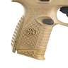 FN 509 Compact Tactical 9mm Luger 4.32in FDE Pistol - 24+1 Round - Tan