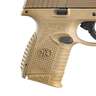 FN 509 Compact Tactical 9mm Luger 4.32in Flat Dark Earth Pistol - 10+1 Rounds - Tan