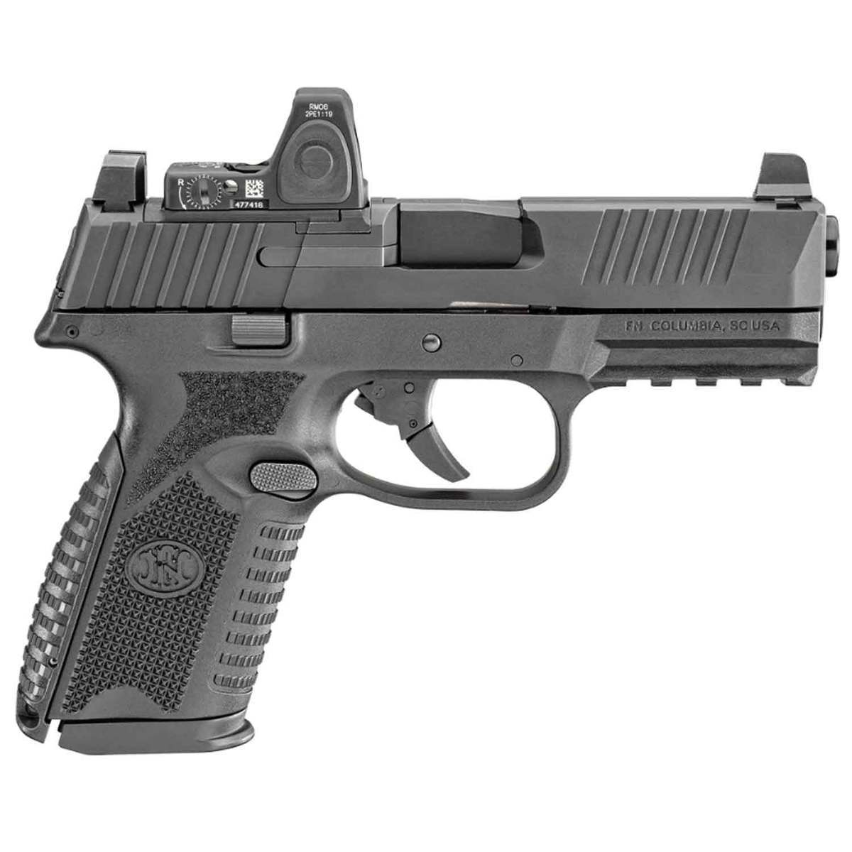 FN 509 Midsize MRD 9mm Luger 4in Black Pistol - 10+1 Rounds FN 509 Midsize MRD 9mm Luger 4in Black Pistol - 10+1 Rounds