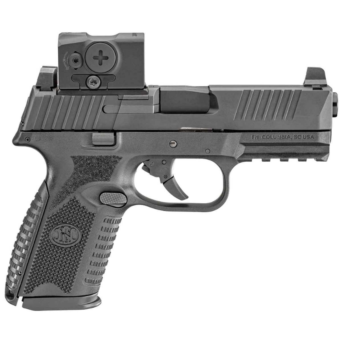 FN 509 Midsize MRD 9mm Luger 4in Black Pistol - 10+1 Rounds FN 509 Midsize MRD 9mm Luger 4in Black Pistol - 10+1 Rounds