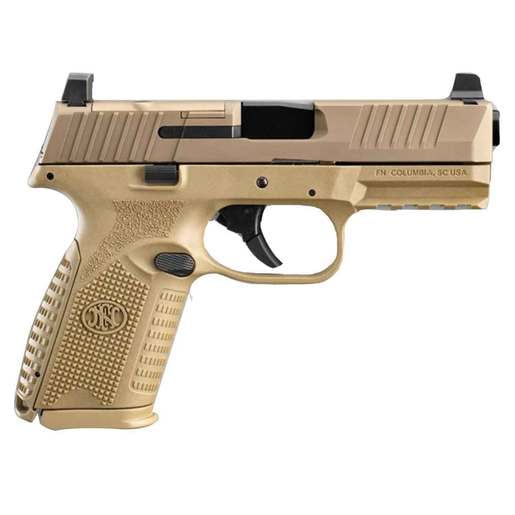 FN 509 Midsize MRD 9mm Luger 4in FDE Pistol - 15+1 Rounds - Tan image