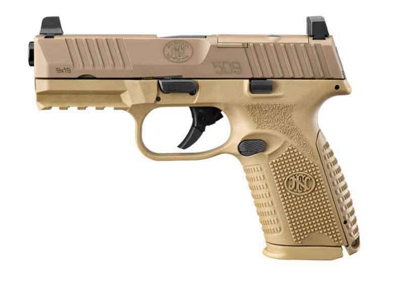 FN 509 Midsize MRD 9mm Luger 4in FDE Pistol - 15+1 Rounds - Flat Dark Earth FN 509 Midsize MRD 9mm Luger 4in FDE Pistol - 15+1 Rounds - Flat Dark Earth