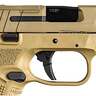 FN 509 Midsize Tactical 9mm Luger 4.5in FDE Pistol - 10+1 Rounds - Tan